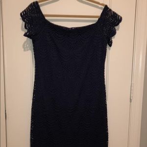 ISO Lilly Pulitzer Jade Lace Dress Onyx